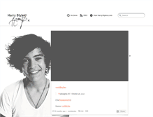 Tablet Screenshot of harrystyles.com